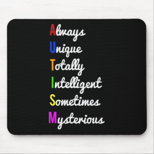 Autism Awareness Always Unique Mouse Pad