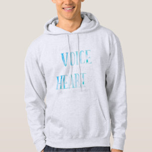 Autism Awareness Apparel Her Voice She Is My Heart Hoodie