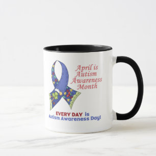 Autism Awareness April and Every Day Mug