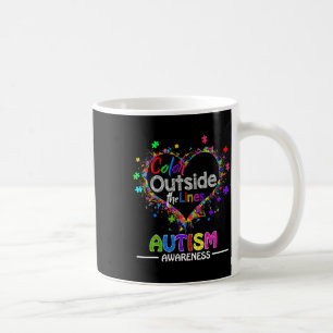 Autism Awareness April For Women Plus Size Coffee Mug
