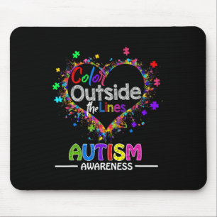 Autism Awareness April For Women Plus Size Mouse Pad