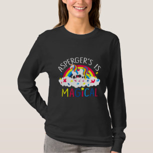 Autism Awareness Aspergers Girls Unicorn T-Shirt