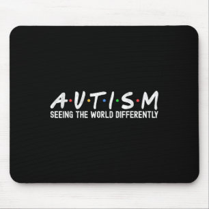 Autism Awareness Autism Squad Support Women Kids B Mouse Pad