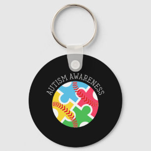 Autism Awareness Autism Support Bysebyll Key Ring