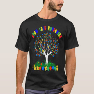 Autism Awareness Autism Tree  For Autism Kids & Me T-Shirt