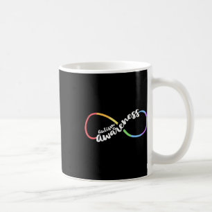 Autism Awareness Autistic Acceptance Rainbow Infin Coffee Mug
