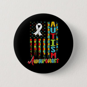 Autism Awareness Autistic Autists Support Autist A 6 Cm Round Badge