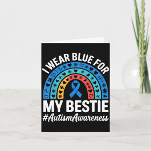 Autism awareness autistic card