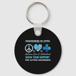 Autism Awareness Autistic Individuals Autism Advoc Key Ring