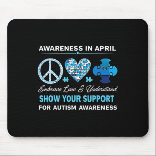 Autism Awareness Autistic Individuals Autism Advoc Mouse Pad