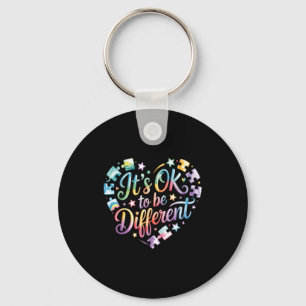 Autism awareness autistic  key ring
