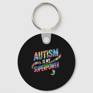 Autism awareness autistic  key ring
