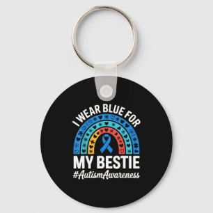 Autism awareness autistic key ring