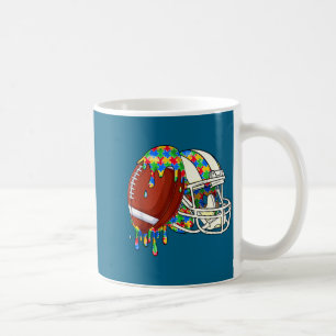 Autism awareness autistic kids boys puzzles drip coffee mug