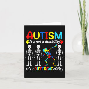 Autism Awareness Autists Support Autist Autistic A Card