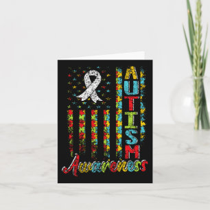 Autism Awareness Autists Support Autist Autistic A Card
