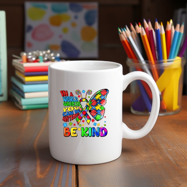 Autism Awareness Be Kind Mug (Creator Uploaded)