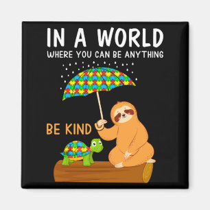 Autism Awareness Be Kind Special Education Teacher Magnet