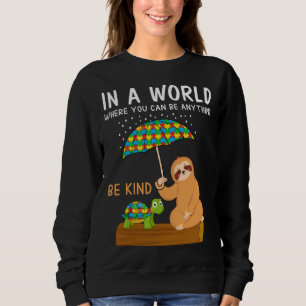 Autism Awareness Be Kind Special Education Teacher Sweatshirt