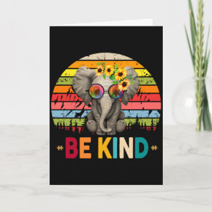 Autism Awareness Be Kind T Shirt Card