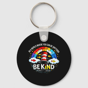 Autism Awareness Be Kind Why Fit in Doctor Teacher Key Ring