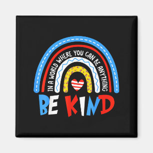 Autism awareness be kind why fit in doctor teacher magnet