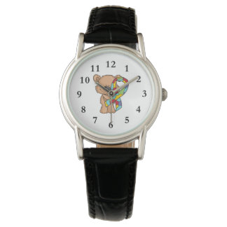 Autism Awareness Bear Watch