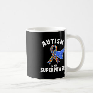 Autism Awareness Boys Girls Kids Is My Superpower Coffee Mug