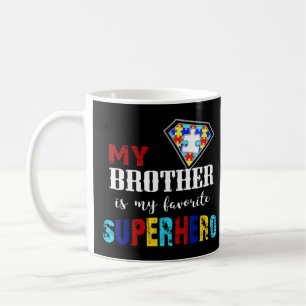 Autism Awareness Brother shirt, autism awareness d Coffee Mug