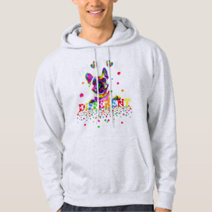 Autism Awareness Bulldog Dog Lover Gifts for Autis Hoodie