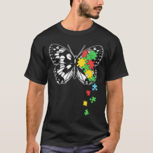 Autism Awareness Butterfly Asperger Syndrome Autis T-Shirt