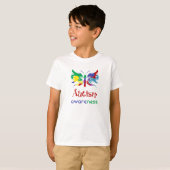 Autism Awareness Butterfly T-Shirt (Front Full)