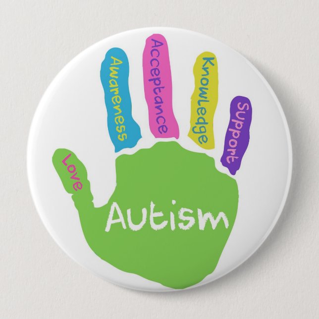 Autism Awareness Button (Front)