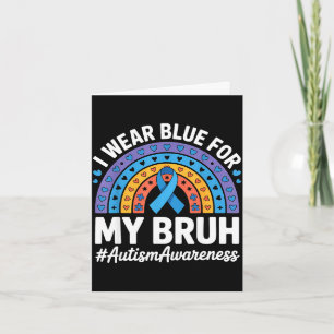 Autism awareness card