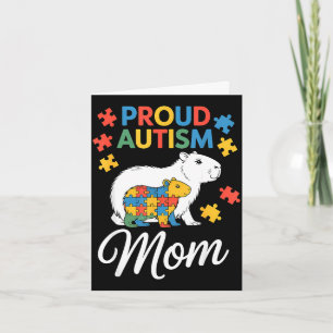 Autism awareness  card