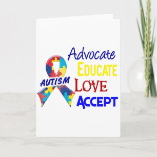 Autism Awareness Card