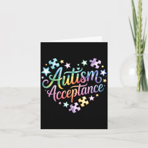 Autism awareness card