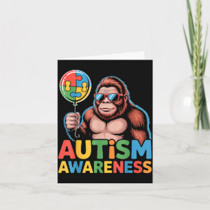 Autism awareness  card
