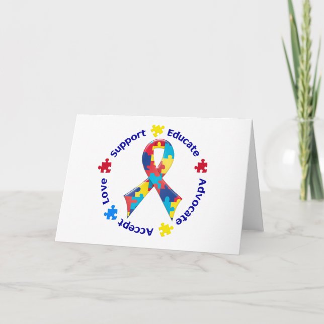 Autism Awareness Card (Front)