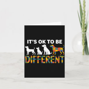 Autism awareness  card