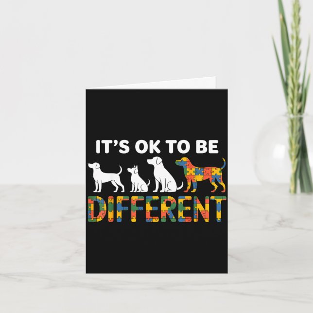 Autism awareness  card (Front)