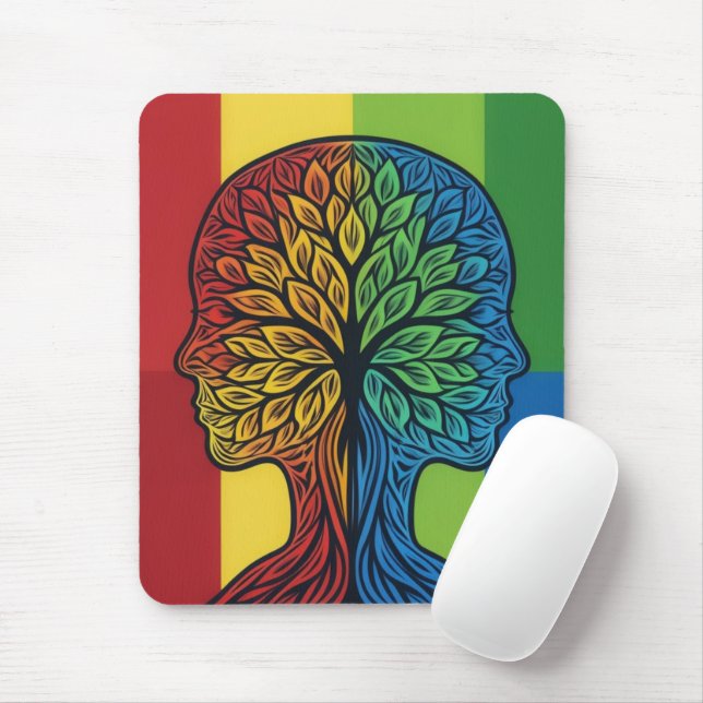 Autism Awareness -Care -  Mousepad (With Mouse)
