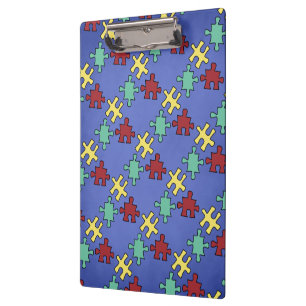 Autism Awareness Clipboard