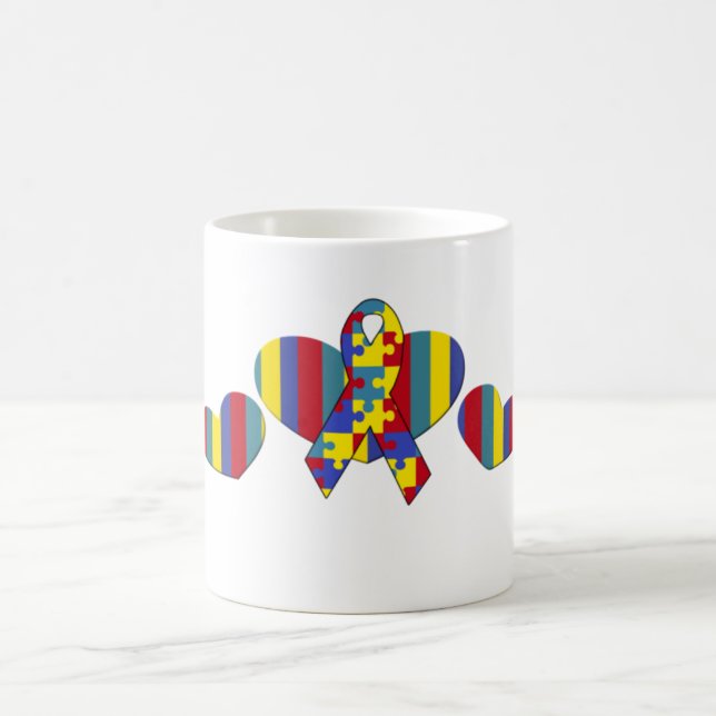 Autism Awareness Coffee Mug (Center)