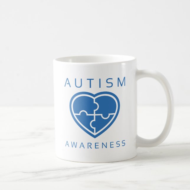 Autism Awareness Coffee Mug (Right)