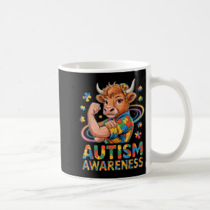 Autism awareness coffee mug