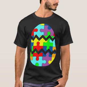 Autism Awareness Cute Easter Egg T-Shirt