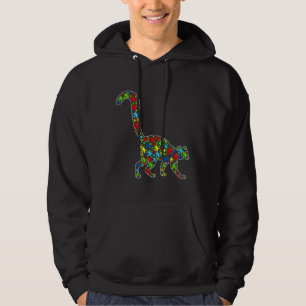 Autism Awareness Cute Lemur Puzzle Piece Animals S Hoodie
