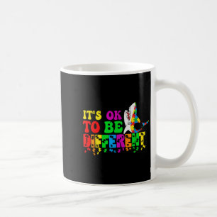 Autism Awareness Cute Shark Animal Its Ok To Be Di Coffee Mug