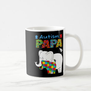 Autism Awareness Dad Father Autistic Kid Awareness Coffee Mug